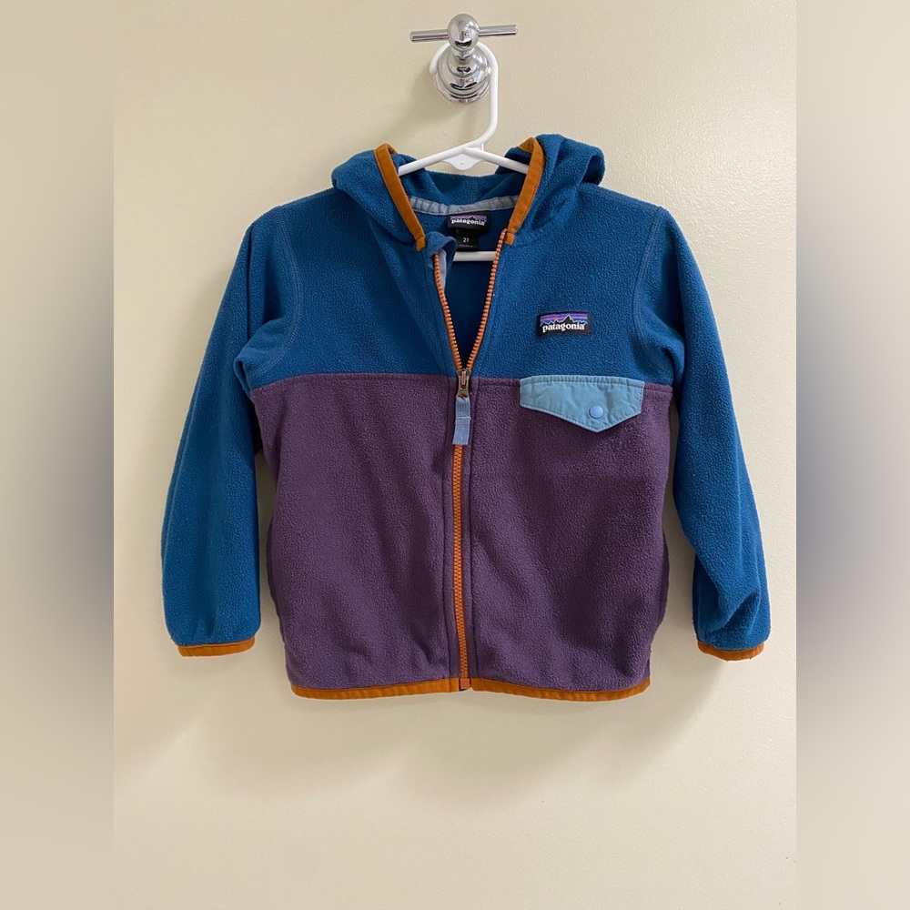 Patagonia micro d lightweight fleece jacket 2T